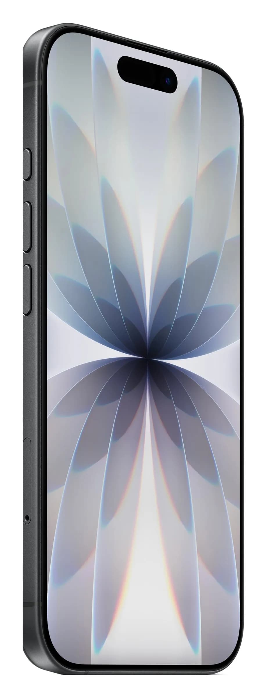 Apple iPhone 17 em Preto – vista de frente com o ecrã, imagem oficial Apple