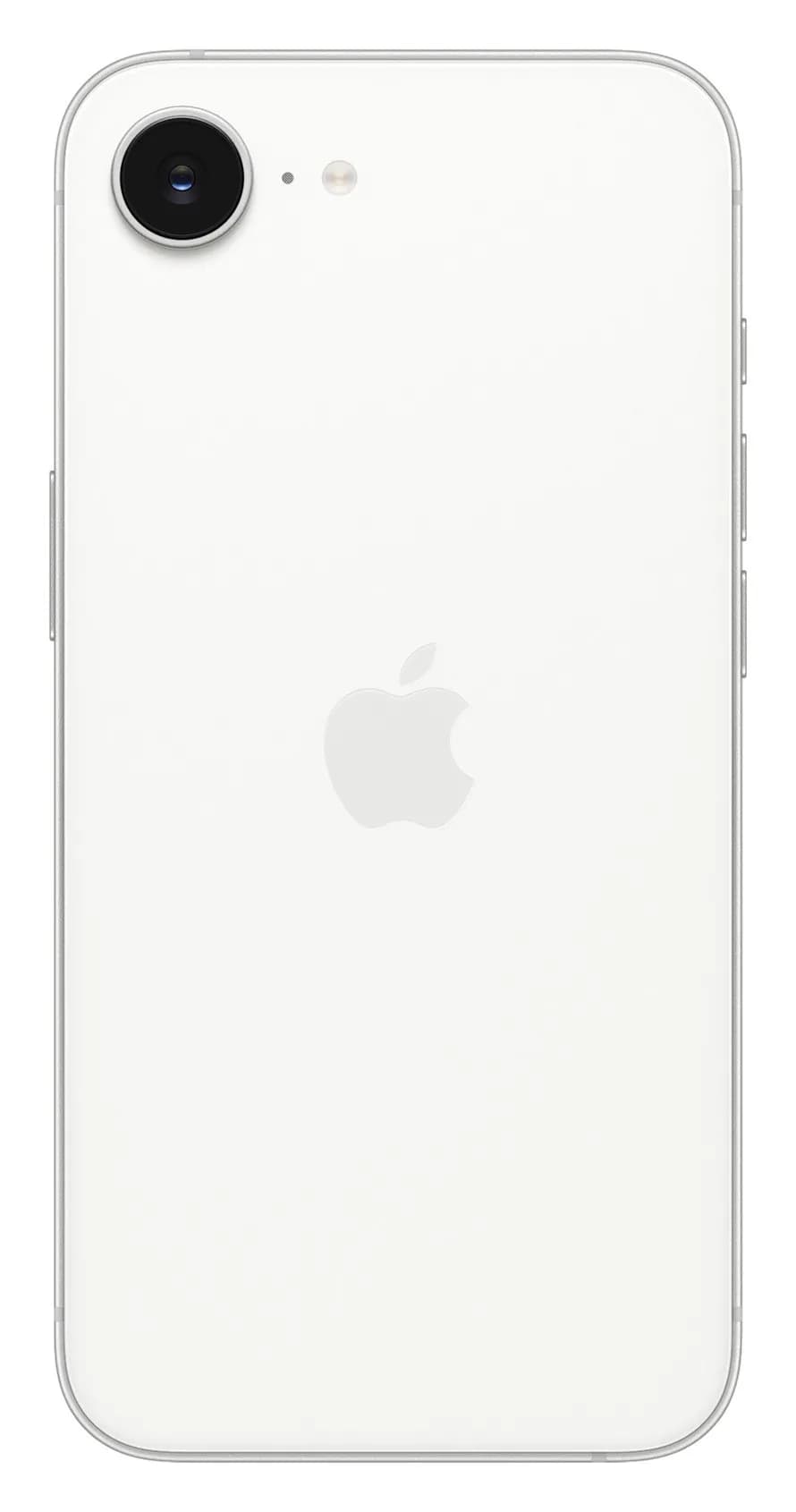 Apple iPhone 17e em Branco – traseira com câmaras, imagem oficial Apple