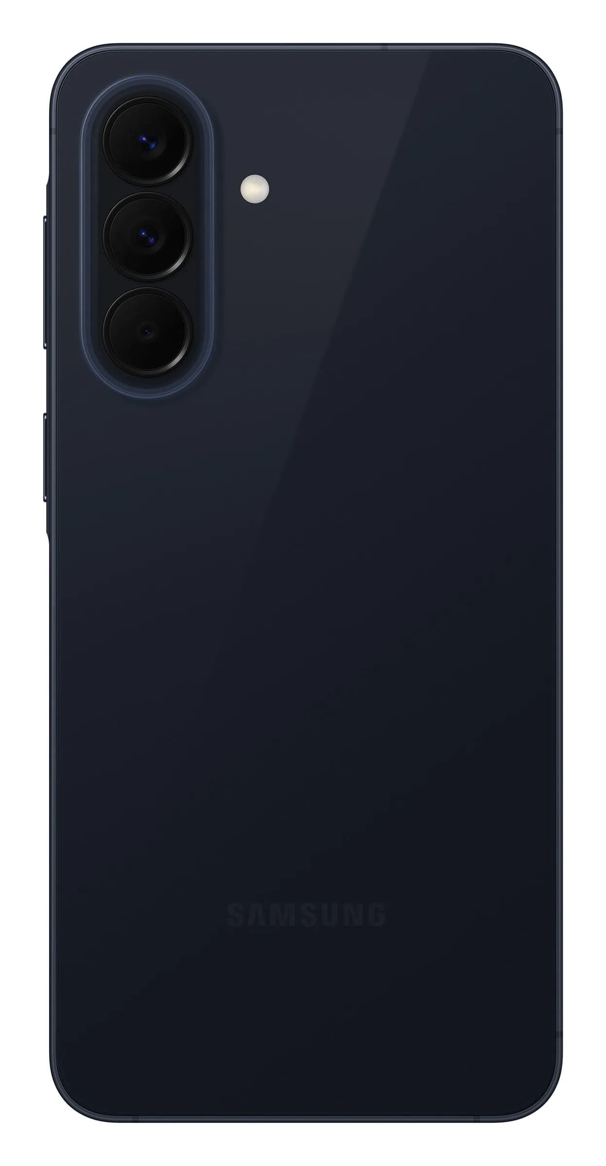 Samsung Galaxy A57 em Azul Escuro – traseira com câmaras, imagem oficial Samsung