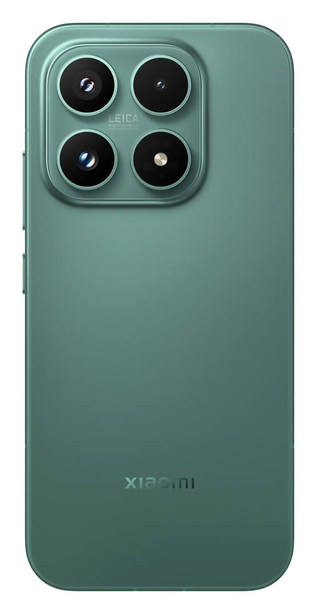 Xiaomi 17 em Venture Green – traseira com câmaras Leica, imagem oficial Xiaomi