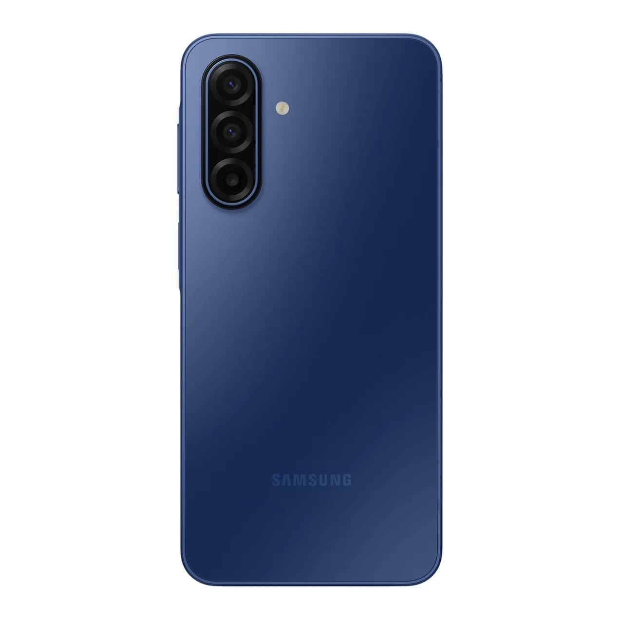 Samsung Galaxy A17 5G azul – traseira com três câmaras, imagem oficial Samsung