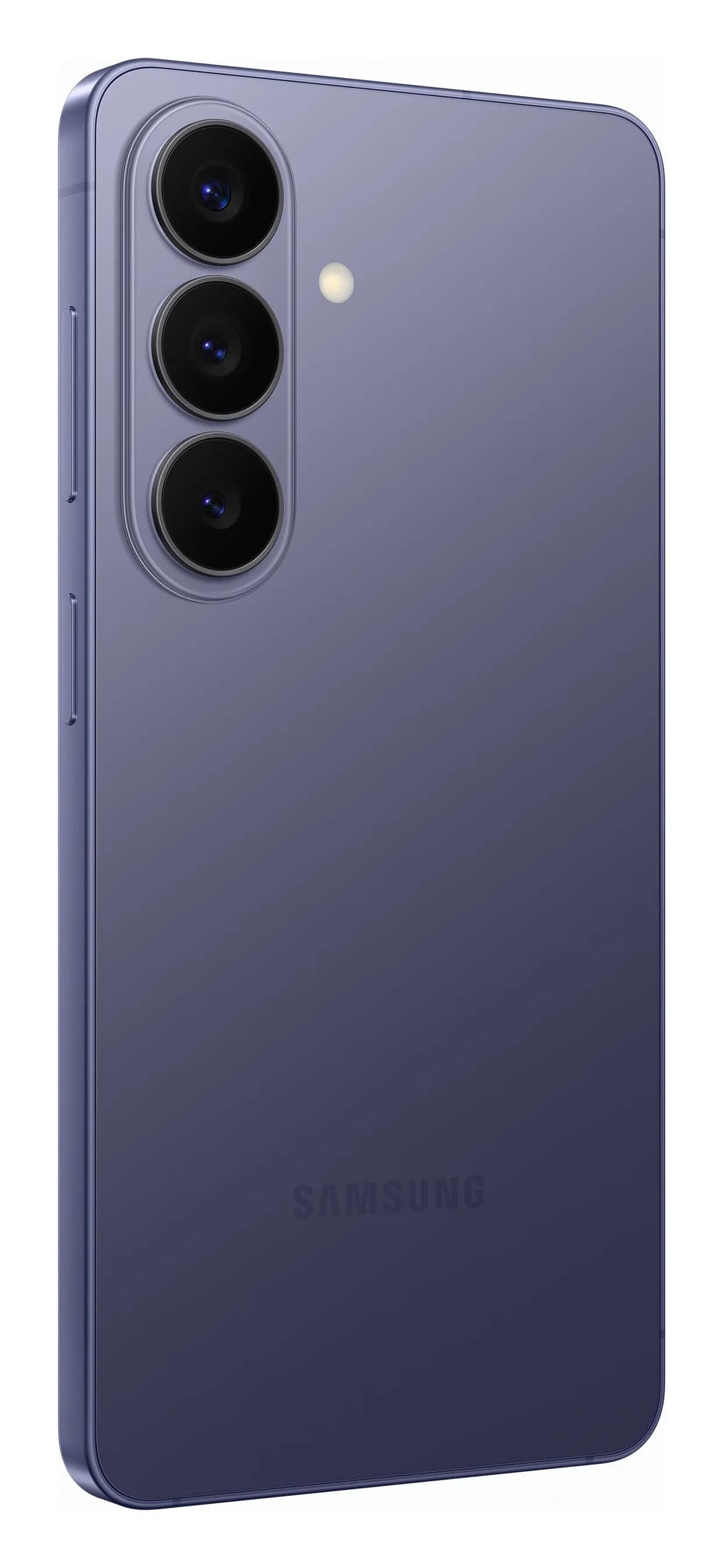 Samsung Galaxy S26 – traseira em ângulo de 30°, imagem oficial Samsung