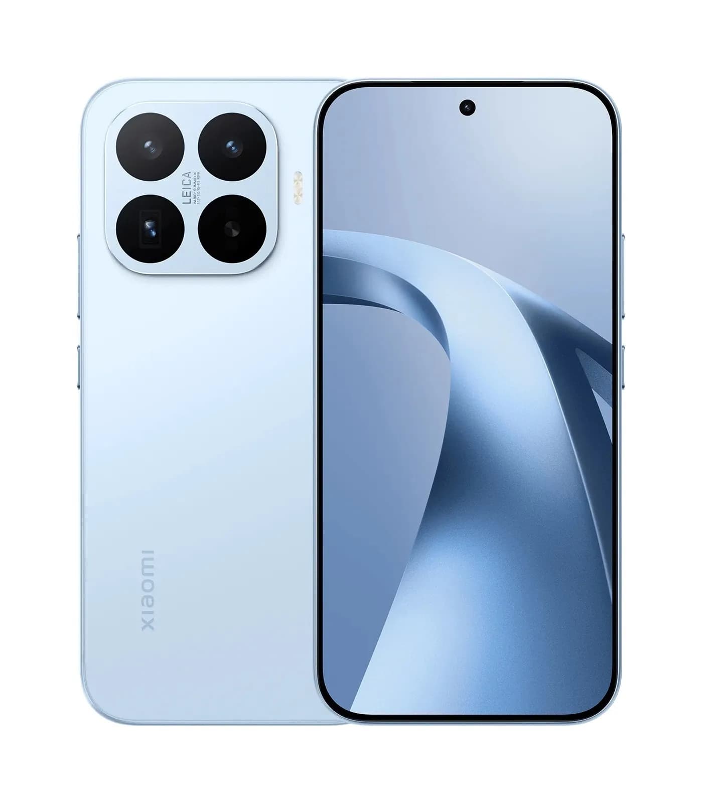 Xiaomi 17T em azul – frente e traseira, imagem oficial Xiaomi